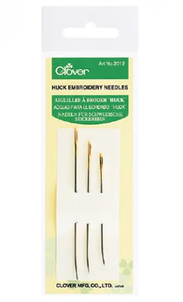 Clover Sticknadeln Gebogene Spitze 3 Größen 3 Stk.