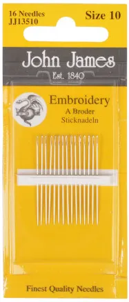 John James Sticknadel Gr. 10 - 16 Stk