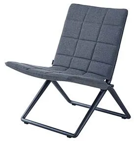 Cane-Line Traveller Lounge-Klappstuhl - Airtouch, grau