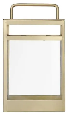 Cozy Living Pure Nordic Laterne Mittelgroß Mattgold