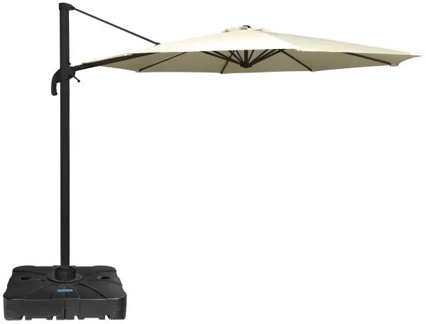 Roma Sonnenschirm mit Rotation beige 3m