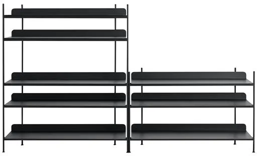 Muuto Compile Regalsystem 7 Schwarz