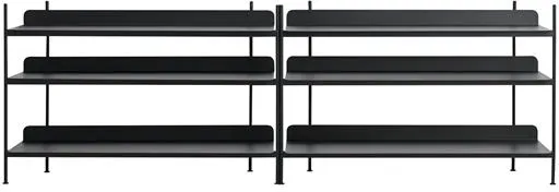 Muuto Compile Regalsystem 6 Schwarz