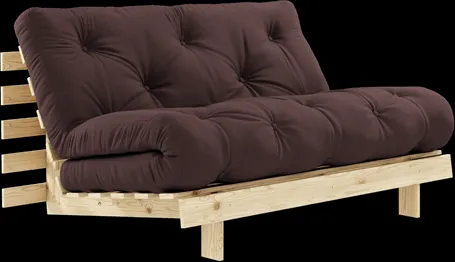 Karup Design Roots Schlafsofa m. Matratze 140x200 715 Braun/Kiefernholz