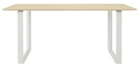 Muuto 70/70 Esstisch 170x85 Eichenfurnier/Weiß