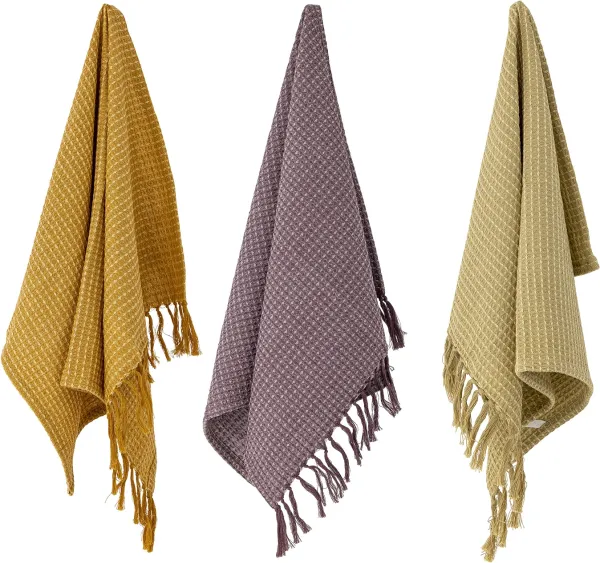 Paprika, Geschirrtuch, orange, Baumwolle